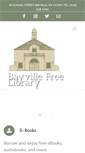 Mobile Screenshot of bayvillefreelibrary.org